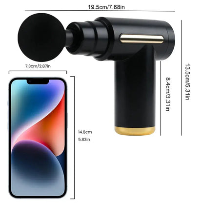 Mini Percussion Massage Gun – Portable Deep Tissue Muscle Massager for Recovery
