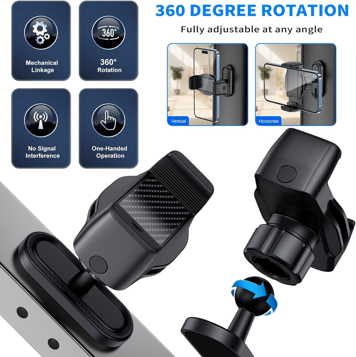 Magnetic Phone Holder for Gym, Essential Phone Mount for Gym Goers