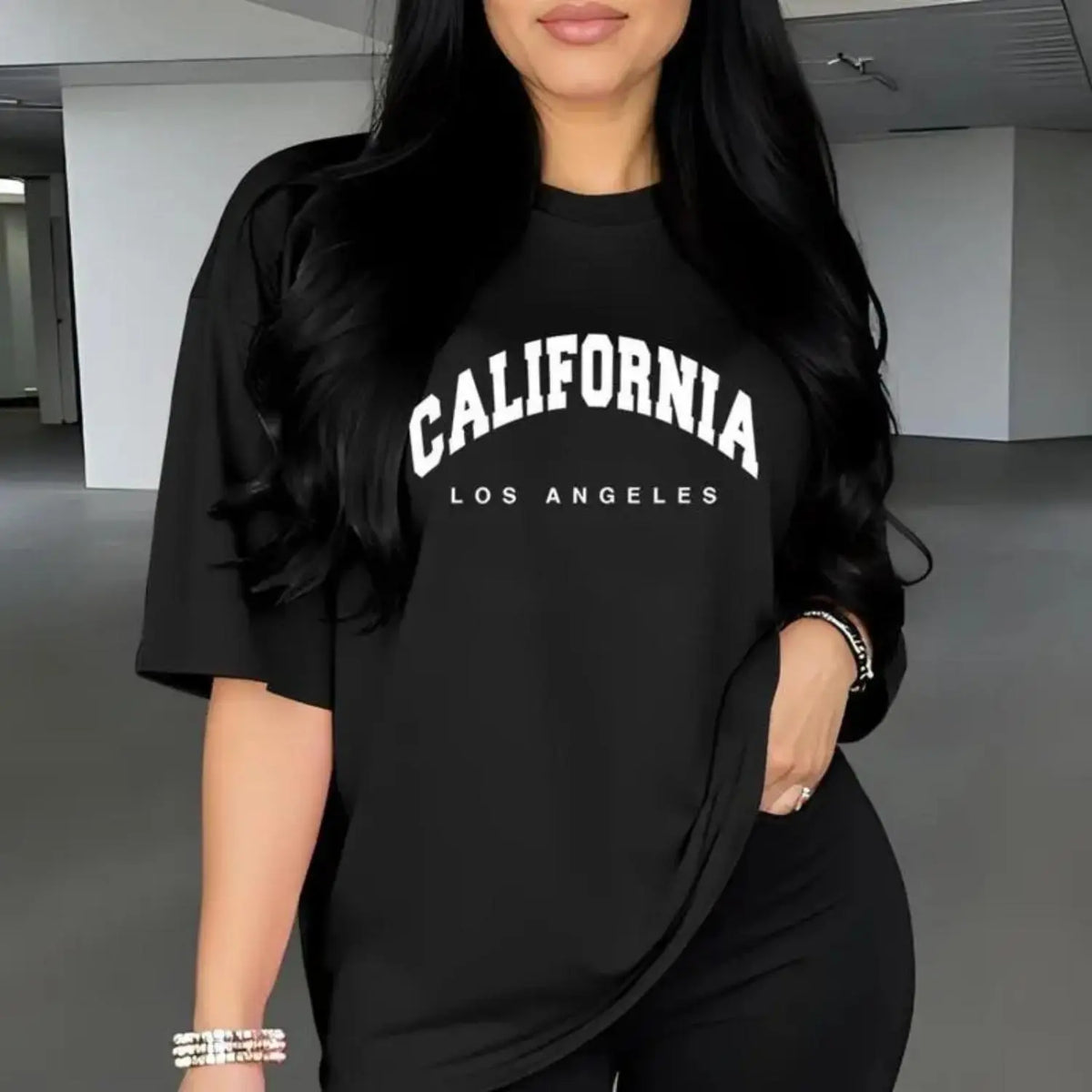 Women'S Casual Sport T-Shirt - California Los Angeles Graphic Print, round Neck Summer Top, Relaxed Fit for Gym, Lounge & Casual Attire, Gym Casual Wear | Relaxed Fit Shirt | Lightweight Fabric, Ladies T Shirts