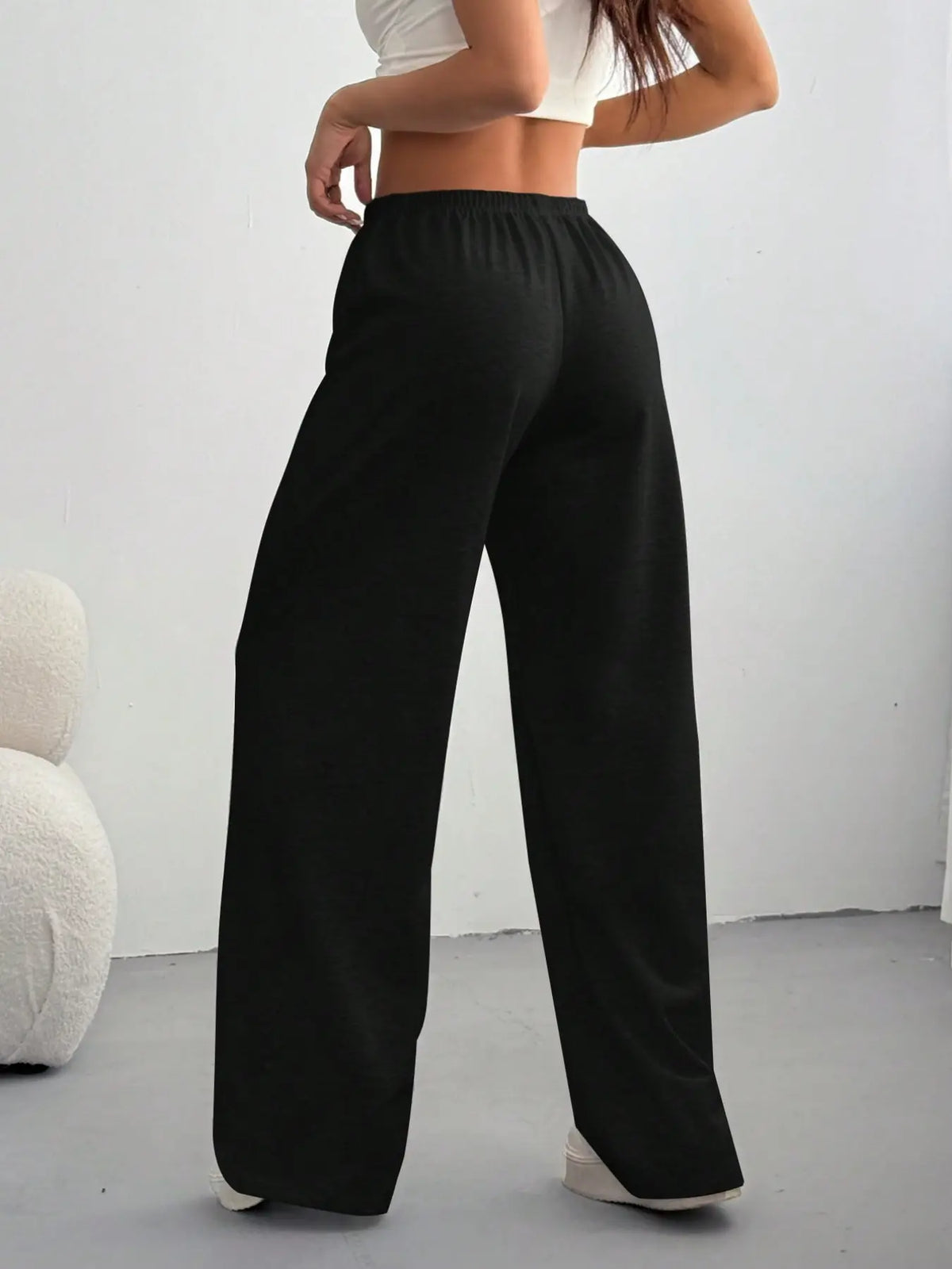 Casual Pants, Fashion, Baggy, Loose, Women, Slimming and Comfortable Lazy Girl Style, Essential for Sports, Leisure, Travel, Everyday, Daily Wear, Bottom