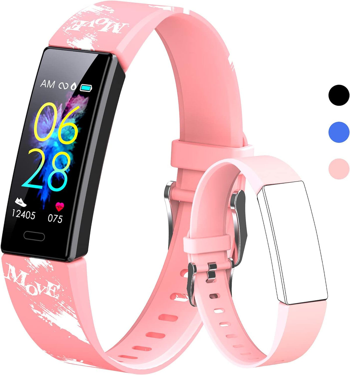 Exciting Kids Fitness Tracker Watch - Multi-Sport Smart Watch with IP68 Waterproof, Activity Tracking & Heart Rate Monitor for Ages 6-16!