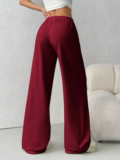 Casual Pants, Fashion, Baggy, Loose, Women, Slimming and Comfortable Lazy Girl Style, Essential for Sports, Leisure, Travel, Everyday, Daily Wear, Bottom