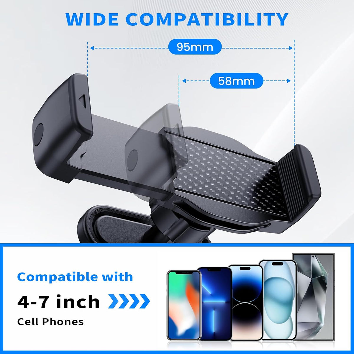 Magnetic Phone Holder for Gym, Essential Phone Mount for Gym Goers