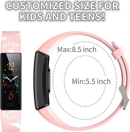 Exciting Kids Fitness Tracker Watch - Multi-Sport Smart Watch with IP68 Waterproof, Activity Tracking & Heart Rate Monitor for Ages 6-16!