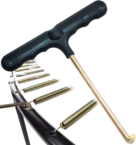 Effortless Trampoline Spring Installation Tool - T-Shaped Puller for Safe and Easy Use