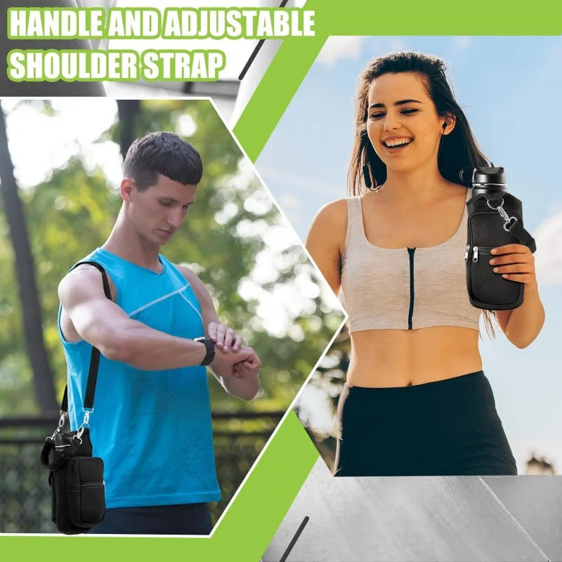 Stay Hydrated and Hands-Free with Our Magnetic Water Bottle Holder - Perfect for Gym and Outdoor Adventures!