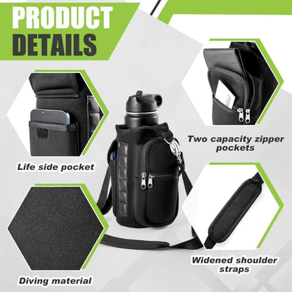 Stay Hydrated and Hands-Free with Our Magnetic Water Bottle Holder - Perfect for Gym and Outdoor Adventures!