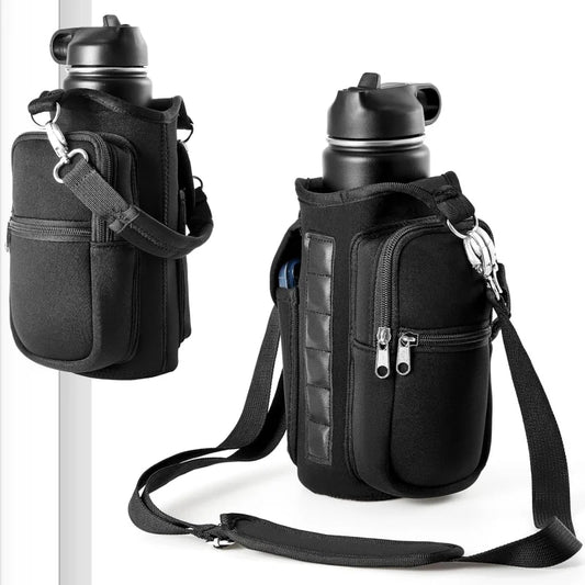 Stay Hydrated and Hands-Free with Our Magnetic Water Bottle Holder - Perfect for Gym and Outdoor Adventures!