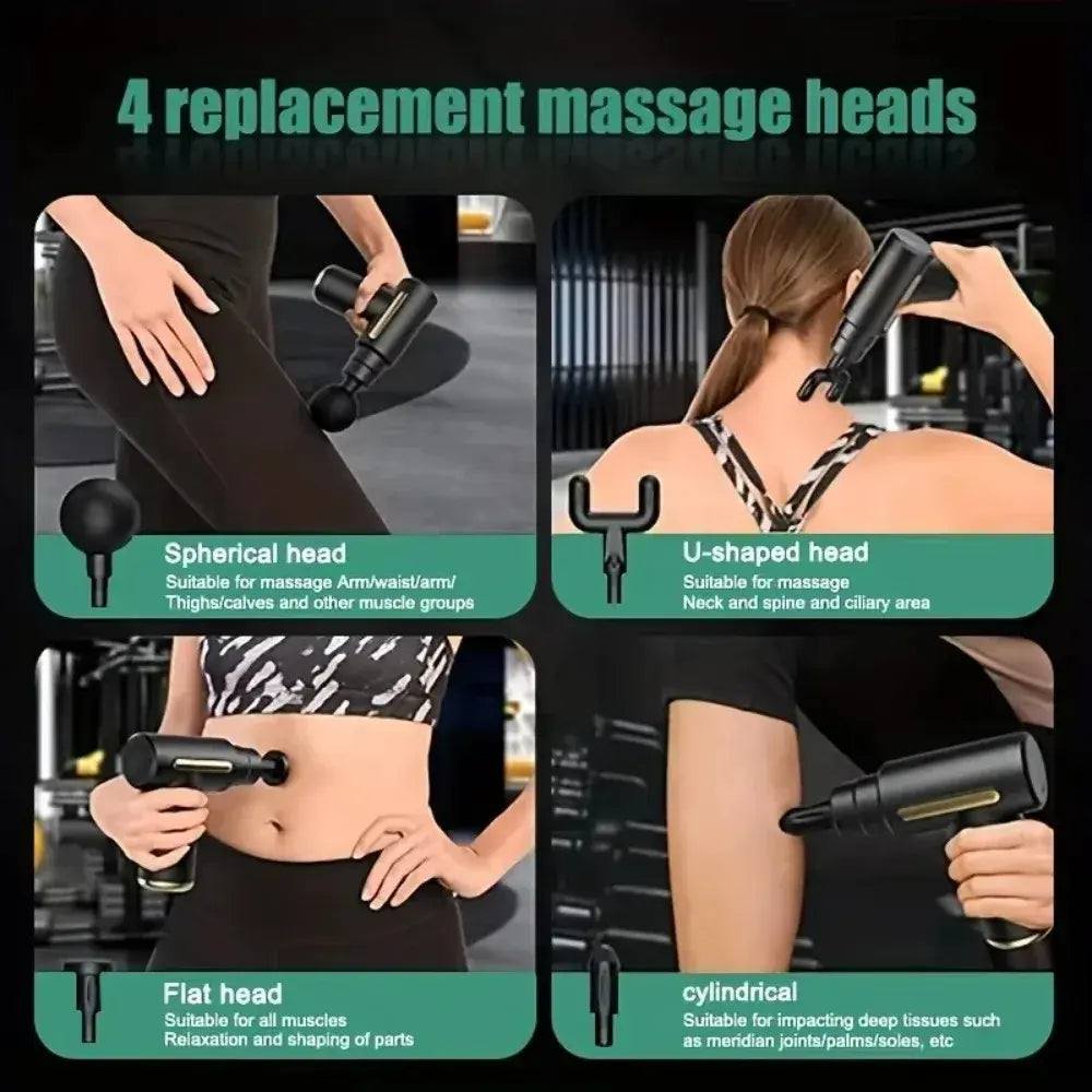 Mini Percussion Massage Gun – Portable Deep Tissue Muscle Massager for Recovery