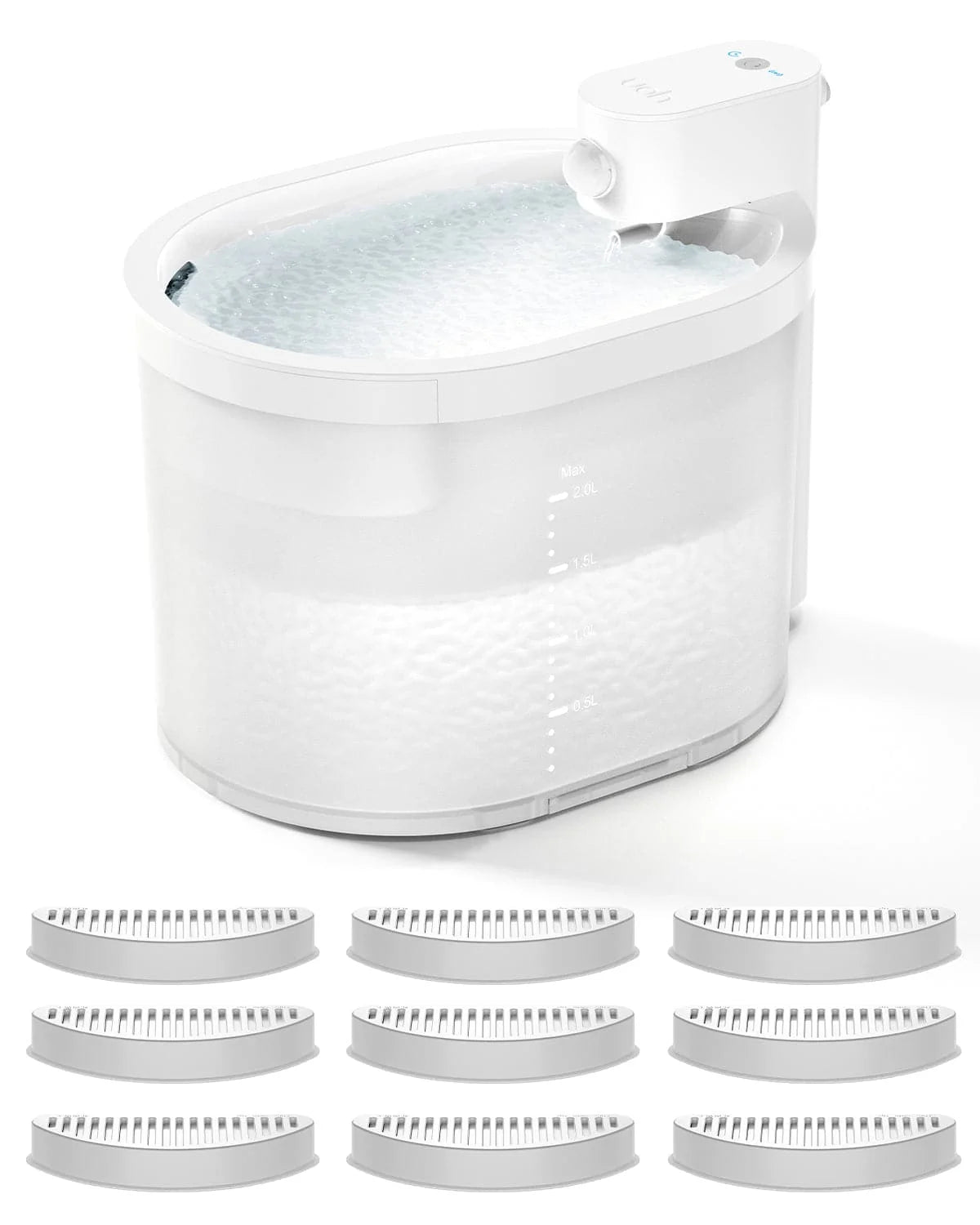 UAHPET ZERO Wireless and Automatic Cat Water Fountain