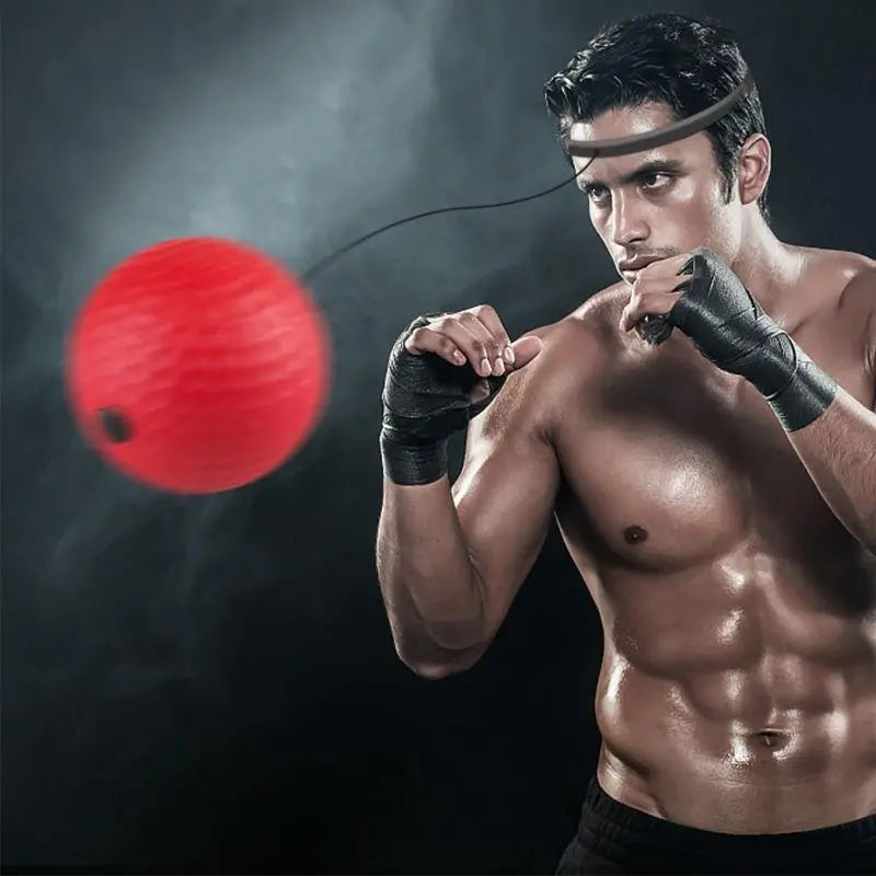 Boxing Reflex Ball - Enhance Reaction Speed and Hand-Eye Coordination, Home Training Equipment, Ideal Gift for Men, Boxing Speed Trainer for Boyfriends, Professional Boxing Training Gear
