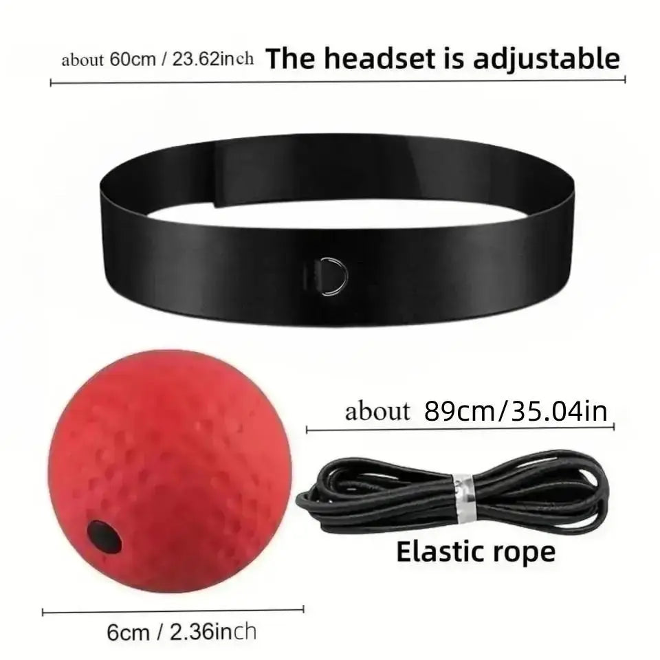 Boxing Reflex Ball - Enhance Reaction Speed and Hand-Eye Coordination, Home Training Equipment, Ideal Gift for Men, Boxing Speed Trainer for Boyfriends, Professional Boxing Training Gear