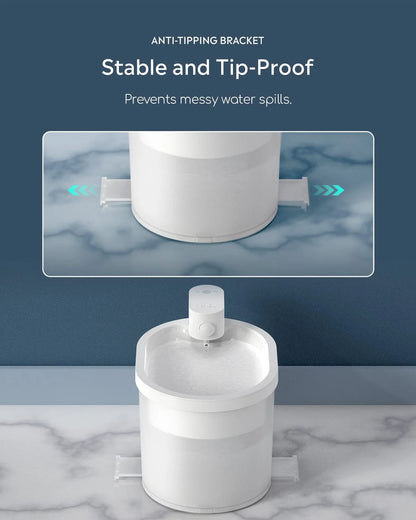 UAHPET ZERO Wireless and Automatic Cat Water Fountain